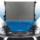 For 2011-2018 Ford Explorer 3.5L Aluminum Radiator Fits RAD13445 Black or Silver