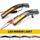 For 2011-2019 Ford Explorer Sequential LED Smoked Side Mirror Turn Signal Lights