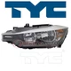 TYC Left Headlight Assembly for 2012-2015 BMW 328i Electrical Lighting Body bu
