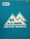 1982 GMC S-15 Pickup Factory Service Manual Original S15 Truck Shop Repair Book