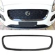 Carbon Fiber ABS Front Bumper Middle Grille Trim Frame For Jaguar E-PACE 2018-21