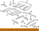 GM OEM 00-20 Escalade Pillars, Rocker Floor Floor Rails-Lower Reinf 15234713