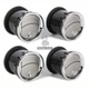4* Silver Dashboard AC Air Vent Fit For FORD F150 LINCOLN Mark LT 8L3Z19893BA