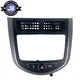 2012-2017 Hyundai Accent Radio Bezel Center Dash Vents Trim Black Silver OEM