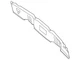 Genuine Nissan Floor Pan Splash Shield 74798-4BA0A