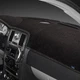 For GMC P15/P1500 Van 71-73 Dash-Topper Plush Velour Black Dash Cover