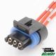 Connector for Chevrolet, Buick, GMC, Cadillac (ACDelco). Female. 3-PIN. PT782