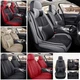 Leather Seat Covers for 2005-2026 Toyota RAV4 5 Seats Full Set Front Rear Cover