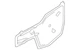 Genuine Nissan Door Water Deflector 80860-6CA0B