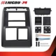 Fit For 1997-02 Jeep Wrangler TJ Double Din Dash Bezel Radio Stereo Mounting Kit