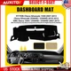 Car Dashboard Mat Cover Fit 07-13 Chevy Silverado & GMC Sierra Models Black 1-5X