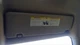 Passenger Sun Visor Illuminated Fits 07-09 11-13 BMW X5 107728