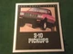 MINT CHEVROLET 1984 CHEVY S-10 PICKUP  SALES BROCHURE NEW~#879