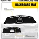 For Ford F150 21-25 Dashboard Cover Dash Board Mat Sunshade Protector Anti-Slip