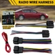 For 07-14 Chevy Replace OEM Pioneer Radio to Aftermarket Stereo Wire Harness Set