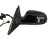 #110 BLACK LEFT DRIVER MIRROR WITH BLIND SPOT FOR AUDI A4 S4 2012 2013-2016
