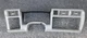 95-97 Chevy S10 Blazer GMC Sonoma Instrument Cluster Dash Trim Bezel GRAY OEM