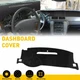 Dash Cover Mat For 2007-2014 Chevy Tahoe/Suburban Black Dashboard Pad Carpet
