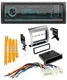 1-DIN Radio MP3 Bluetooth Car Stereo + Install kit for 2005-2011 Toyota Tacoma