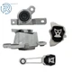 For Land Rover Range Rover Evoque 2012-2016 2.0L L4 Auto Motor & Trans Mount Set