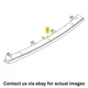 2018 Jaguar F-Pace High Mount Brake Light Used OEM T4A12510