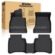 Fits 2014-2020 Mercedes-Benz S Class W222 TPE 3D 2Row Floor Mats Liner Full Set