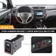 For SHORT Nissan ​Navara D23/NP300 Pathfinder R52 TYPE C + QC 3.0 USB CHARGING