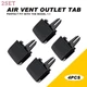 8x Front AC Vent Air Vent Outlet Tab Clips Fit 2016-2018 Mercedes-Benz GLE550