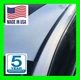 FITS 2003-2009 TOYOTA 4RUNNER BLACK 2PC ROOF TOP TRIM DRIP MOLDINGS SET COVERS 
