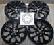 2025 Jeep Gladiator Nighthawk 20" BLACK Wheels 2007-2026 JL JK Wrangler 6265