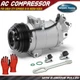 AC Compressor with Clutch for Chevy City Express 15-18 Nissan NV200 13-20 2.0L