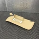 2014 FORD F250 SD SUN VISOR LEFT DRIVER CREW CAB TAN  *CRACKED MIRROR