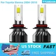For Toyota Sienna 2004-2010 9006/HB4 LED Headlight Bulbs Kit Hi/Low Beam 6000K