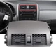For 09-13 Toyota Corolla Center Dash Board A/C Air Vent Panel Bezel Cover */L