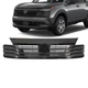 Front Upper Grille Gloss Black Grill For Nissan Kicks S SV 2025 62310-7LG0A