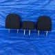 2018-2022 TOYOTA C-HR CHR REAR SEAT HEADREST HEAD REST SET CLOTH BLACK FH21 OEM