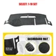 Gray Dashboard Dash Cover Carpet For Chevy GMC Silverado Sierra 1500 07-13 1-10x