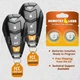 2 For EZSDEI7141 Viper DEI Python Clifford Aftermarket Remote Fob Entry