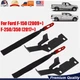 2 Sets Rear Seat Quick Latch Release Kit Black Strap For Ford F150 F250 F350 NEW