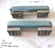 (2)Original 62-67(?)GM Chevelle?Corvette?Impala?Pontiac? Teal Designed Armrests