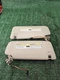 SAAB 9-5 95 Sun Visor Set With Vanity Lights And Mirrors 2010 2011 TAN OEM