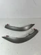 2009-2013 Toyota Corolla Center Dash Radio Bezel Trim Side Panels Pair OEM