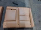 2016 CHEVROLET IMPALANEW Driver Left Side Rear Seat Back Tan Leather Trim HIQ 
