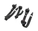 2011 BMW X5 (E70) REAR 2nd SECOND ROW SEAT SEATBELT RETRACTOR SET-3 (BLACK)