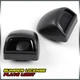 1 Pair of Rear Bumper License Plate Light Lens Fit For Chevy Silverado Black New