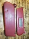 1987-1996 Ford F-150 F-250 F-350 Bronco RED VINYL Sun Visors Sun Shade Pair