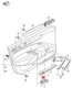 Genuine VW Passat 4Motion Variant Santana A33 Switch Mounting 561867375B82V