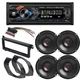 Dual XRM59BT & JBL Stage3627F 6.5"  Front/Rear Speakers for 1994-2001 Dodge RAM