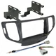 95-7805CH Double Din Radio Install Dash Kit & Wires for TSX, Car Stereo Mount