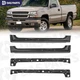 For 99-07 Chevy GMC Silverado Sierra 1500 2500 HD Inner Outer Rocker Panels Pair